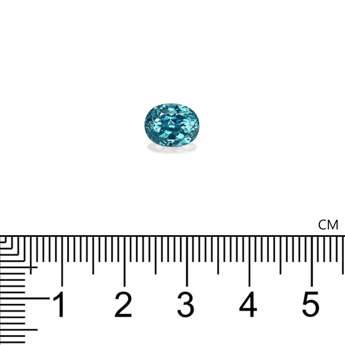Blue Zircon 4.25 ct